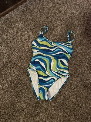 Traje de baño de una pieza MICHAEL KORS multicolor mezcla de nailon talla 14  Foto 1 de 3