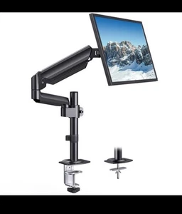 HUANUO Single Monitor Arm Tall Computer Monitor Stand for 13-32 inch Screens - Afbeelding 1 van 1