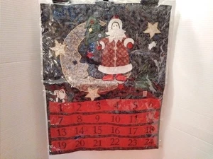 NEW Advent Calendar Christmas Santa Claus Countdown - Picture 1 of 7