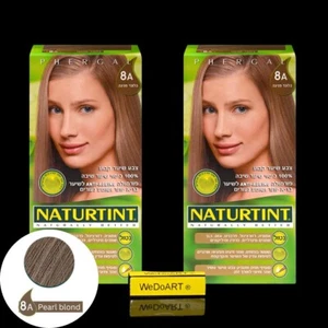 Paquete de 2 Naturtint color cabello permanente 8A rubio perla - Imagen 1 de 1