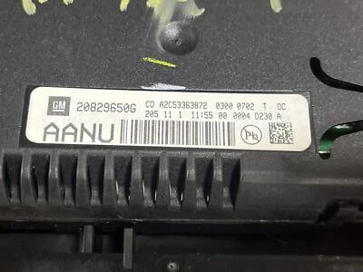 Pantalla de infoentretenimiento central delantera usada se adapta a: 2011 Gmc Terrain pantalla das Foto 1 de 4