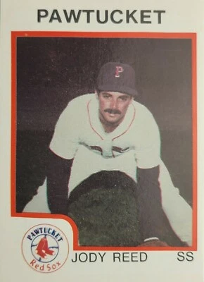 1987 Pawtucket Red Sox ProCards Minor League #56 JODY REED (A) - Image 1 of 2