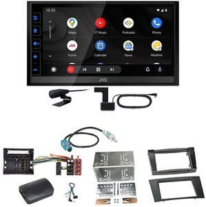 JVC KW-M785DBW Android Auto CarPlay DAB+ Einbauset für Mercedes W211 CLS W219 - Bild 1 von 1