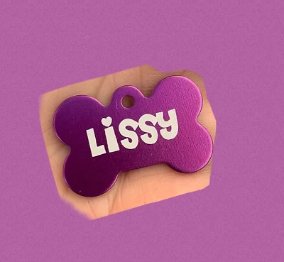 Etiquetas ID Identificaciones ID.Mascotas Mimascotapets Perros Y Gatos Grabado Personalizado Foto 1 de 4