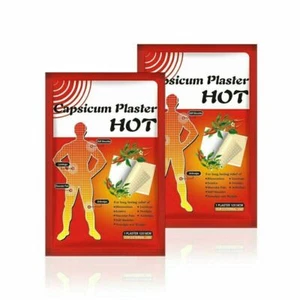 Capsicum Plaster Pain Relieving Large - 12 pcs 12x18 cm Heat Patch - Picture 1 of 10