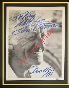 Jon Pertwee Doctor Who Signed 8 x 10 Photo - Autograph 1986 BBC 60s 70s 80s - Picture 1 of 11