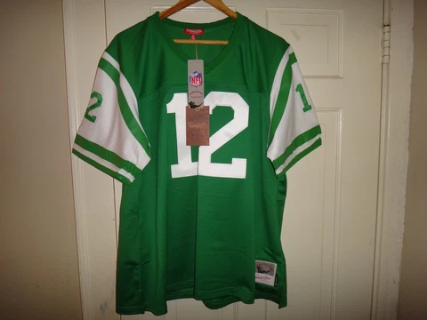 NWT Women's Joe Namath Mitchell & Ness NY Jets Throwback Legacy Jersey $130 Cover