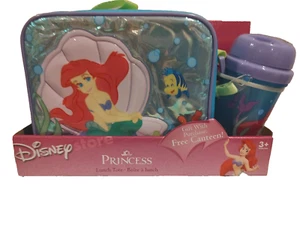 Disney Store Ariel Lunch Tote and Canteen NIB - Picture 1 of 2