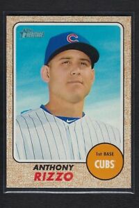 2017 Topps Heritage Short Print *** ANTHONY RIZZO  SP # 410   MINT