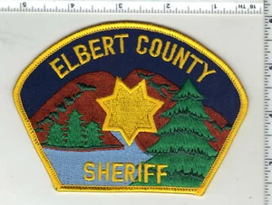 Elbert County Sheriff (Colorado) 4th Issue Shoulder Patch - Picture 1 of 1