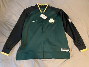 Nike Boston Celtics Team Issue Showtime City Edition Green ZipUp Jacket XXL Tall - Picture 1 of 7