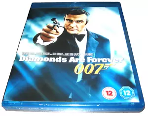 Diamonds are Forever - Sean Connery - New Sealed Blu-Ray - Region B - Picture 1 of 2