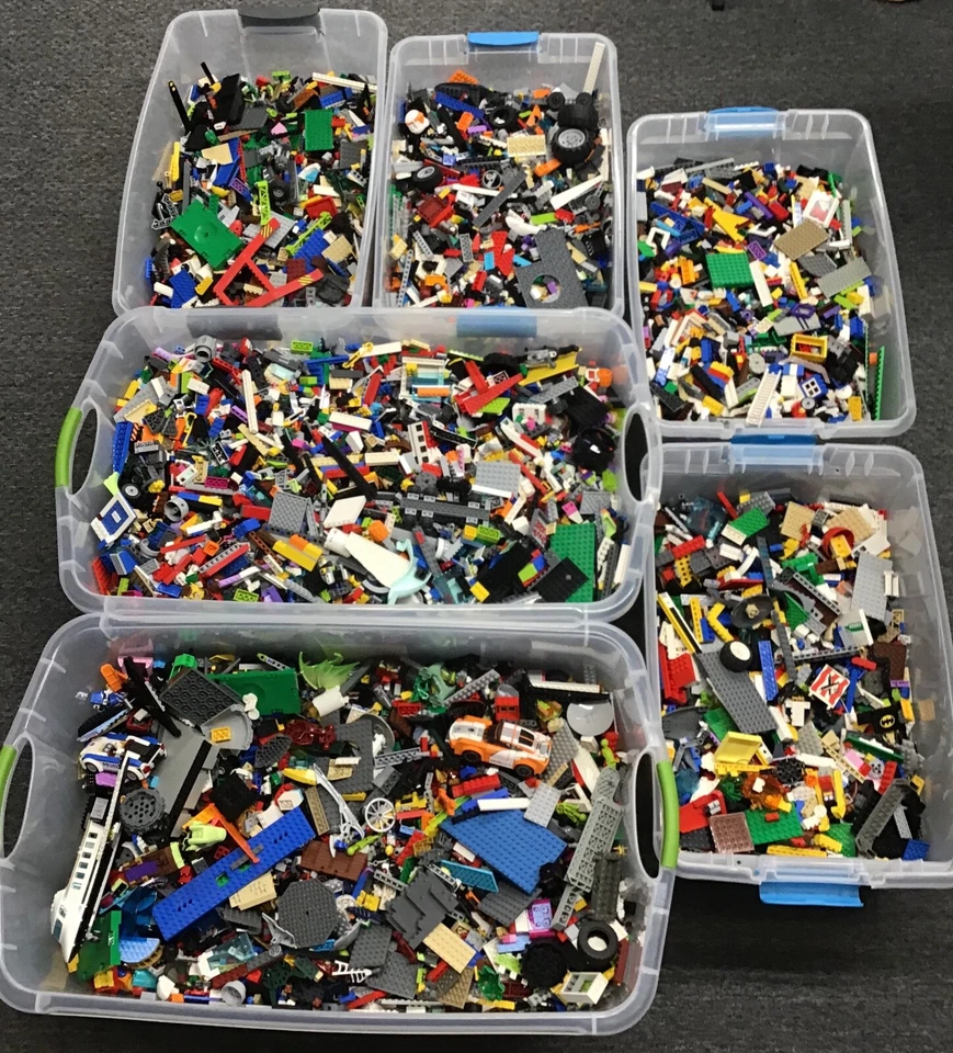 LEGO Massive 250 Pound lot of Clean Random Bulk Pieces Bricks & Parts HUGE LBS - Image 1 of 4