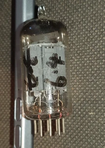12au7a / ecc82 Dutch Miniwatt long plate tube 1956 - Picture 1 of 7