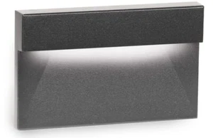 WAC Lighting 4091-30BK Landscape LED Horizontal 12V Step Wall 3000K - Black - Picture 1 of 5