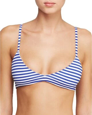 Top de natación de bikini a rayas Emmi Zinke AZUL RAYAS, EE. UU. Pequeño Foto 1 de 4