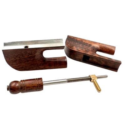 1Set 3/4 4/4 Upright Double Bass snakewood Bow Frog French style - Image 1 of 4