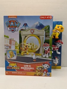 Paw Patrol Cat Pack Leo & Marshall & Chickaletta Rescue Figure Set New - Picture 1 of 5