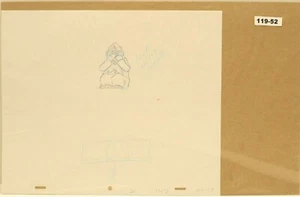 BraveStarr Original Production Drawing 119-52 - Used Condition - Picture 1 of 3