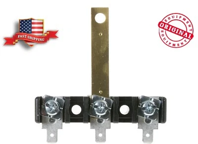 Original WE4M325 New Genuine OEM Terminal Block and Grounding Strap WE4M324 - Image 1 of 4