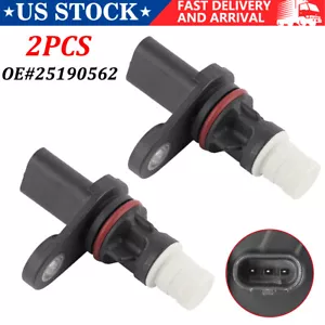 2PCS Engine Crankshaft Position Sensor For Chevrolet Spark 2013-15 1.2L 25185280 - Foto 1 di 12