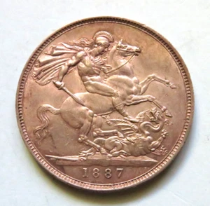Great Britain. 1887 Jubilee Head - Crown.. gEF/aUNC - Imagen 1 de 4