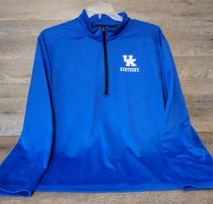 Kentucky Wildcats 1/4 Zip Pullover Sweatshirt von Top of the World Herren Gr. XXL - Bild 1 von 12