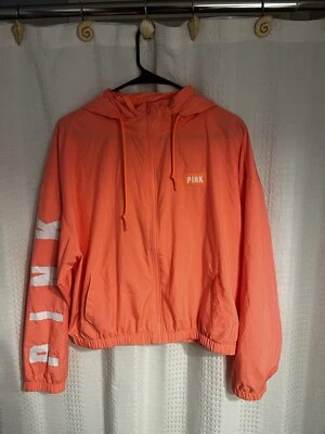 Victoria’s Secret Women’s Hooded Full Zip Windbreaker - Image 1 of 4