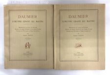 Daumier L'oeuvre Grave Du Maitre Vol. 1 & 2 By Eugene Bouvy