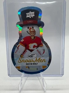 2023-24 Upper Deck Ice - Snow Men Rookies #SM-36 Dustin Wolf (RC) - Imagen 1 de 2