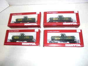 HO TRAIN TANK CAR LOT MIB ROHM & HAAS PHILADELPHIA 4 CAR TANKER SET - Picture 1 of 3