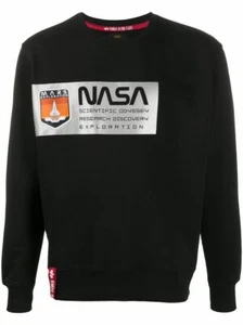 SUÉTER HOMBRE SUDADERA REFLECTANTE CON LOGOTIPO ALFA INDUSTRIES NASA 12633103 - Imagen 1 de 5