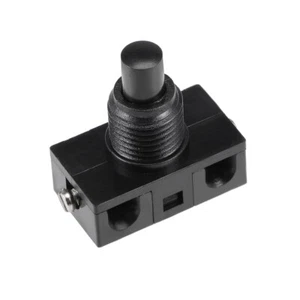 Interruptor de botón de pedal de pie en línea, lámpara tipo OVNI control de luz encendido/apagado negro - Imagen 1 de 4