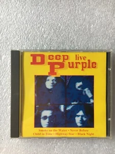 DEEP PURPLE "LIVE" DISCO CD - Foto 1 di 1
