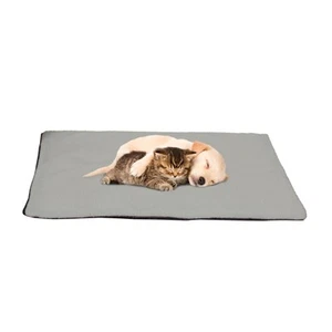 Self Warming Cat Mat - 25x18in Thermal Dog Crate Pad with Removable Washable ... - Picture 1 of 8