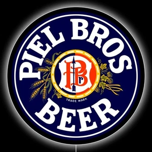 Piel Bros. Beer of New York City NEW LED Hanging Lighted Sign: 36" Dia. Round - Picture 1 of 1