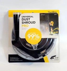 Cubierta universal para moler polvo Pro 7-9" rueda de taza Dustless Technologies D1807 - Imagen 1 de 7