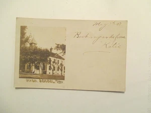RPPC Shakopee Minnesota Postcard High School MN Real Photo - Picture 1 of 2