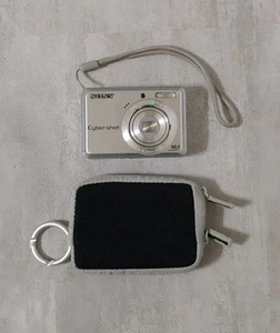 SONY Cyber-shot DSC-S930 10.1 MP Digital Camera FOR PARTS OR REPAIR ONLY - Picture 1 of 12