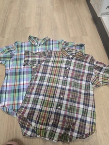 2 Stück Vintage Ralph Lauren Sport Polo karierte bunte Hemden XL - Bild 1 von 6