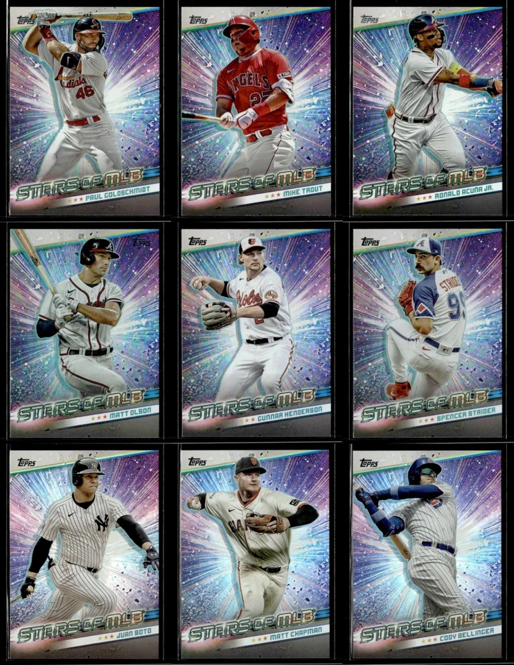 2024 Topps - Stars of MLB - #SMLB1-SMLB85 - Pick Your Player - Updated 11/27 - Image 1 of 1