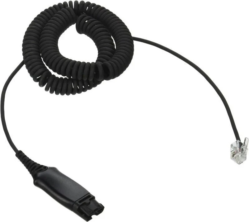 Cable adaptador HIS-1 72442-41 cable QD para auriculares Plantronics y teléfonos Avaya Foto 1 de 1
