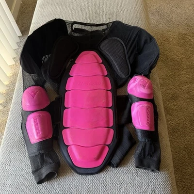 Dainese Hombres MTB Rosa Descenso Motocross Protección Superior Cuerpo XLarge XL Foto 1 de 4