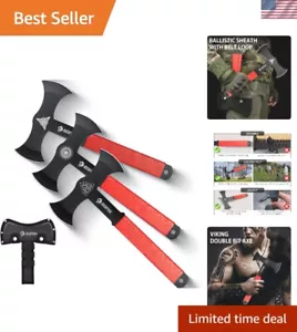 Throwing Axes and Tomahawks with Innovative TPR Rubber Handle, 11.9" Full Tan... - Picture 1 of 7