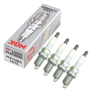 4x NGK Zündkerzen 1675 PFR7S8EG Für VW Golf 5 6 Passat Audi A3 Skoda 1.8 2.0 TSI - Bild 1 von 8