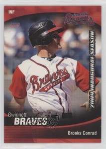 2009 Choice Gwinnett Braves Brooks Conrad #10