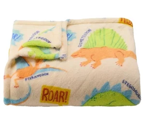 The Big One Plush Throw Blanket Dinosaur Super Soft Polyester 60 x 72 Oversized - Picture 1 of 8