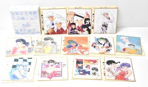Rumiko Takahashi Mini Shikishi Collection complete 12 types set Inuyasha Ranma - Picture 1 of 24