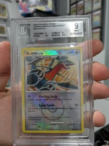 Pokemon Card BGS PSA 9 GABITE Reverse Holo STAFF Promo 59/147 Supreme Victors - Picture 1 of 7