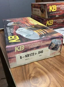 KB Performance Pistons KB172.040, set of 8, fits CHEVY '70-80 V8 6.6L/400, NEW - Picture 1 of 3